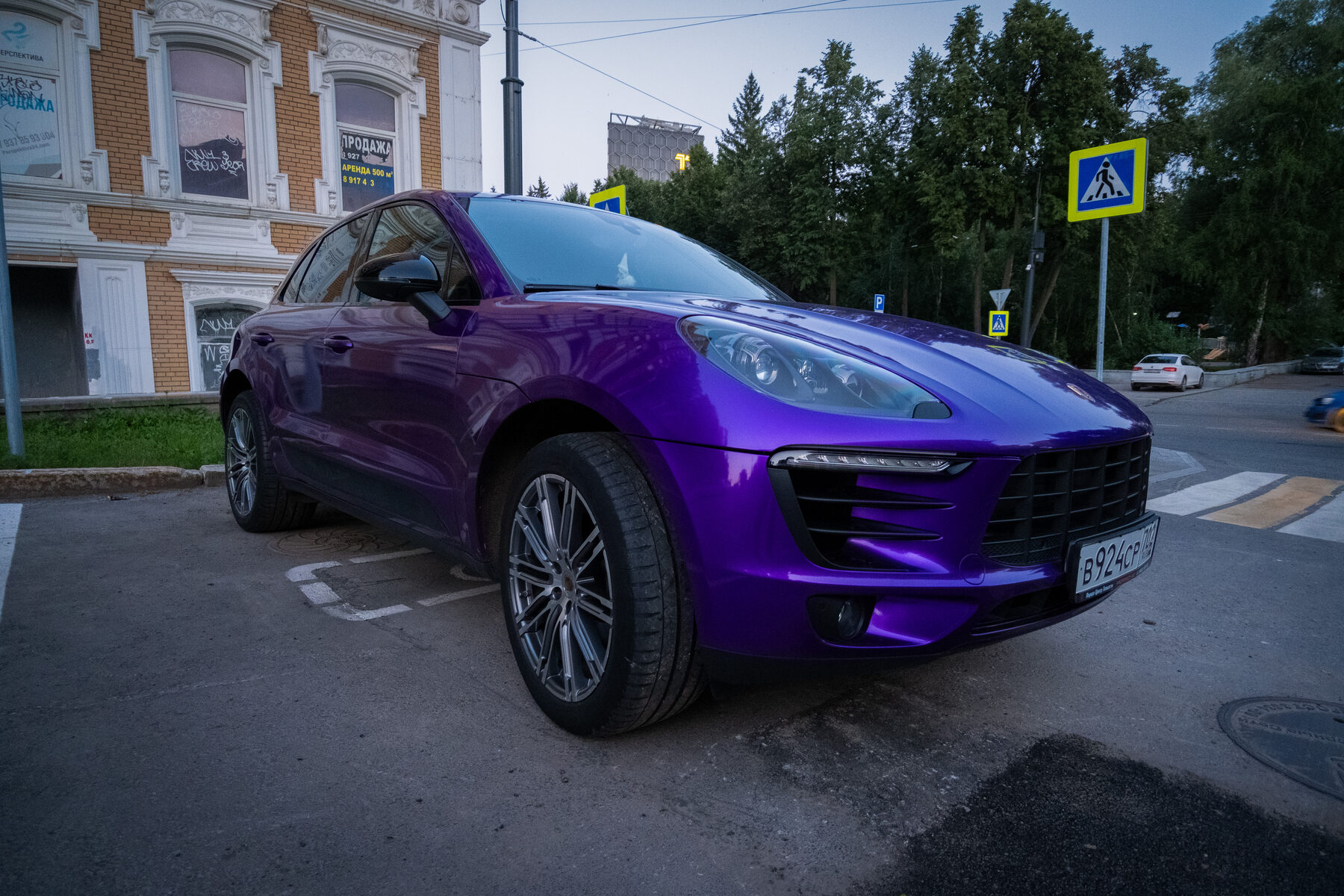 Porsche Cayenne, задний ракурс