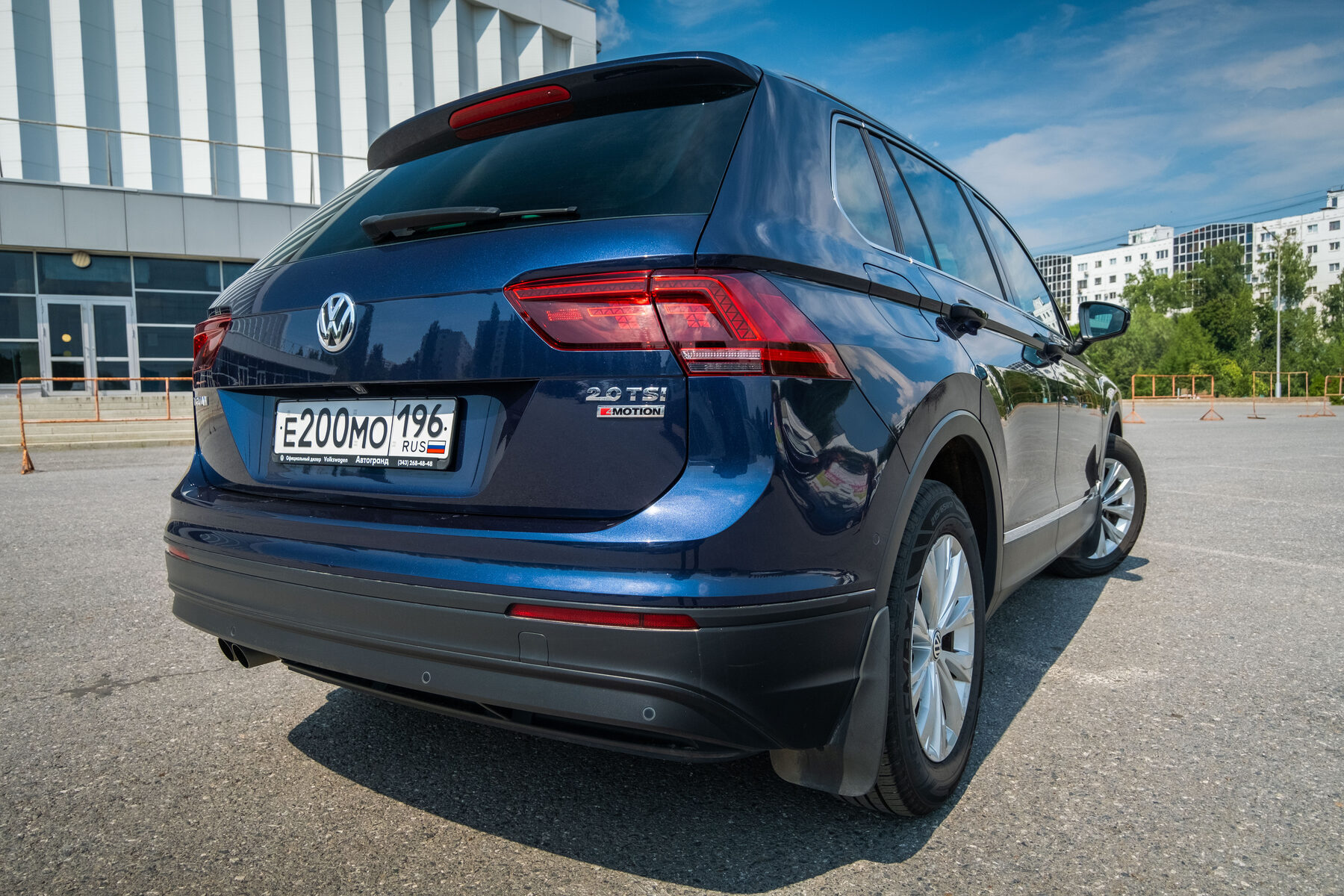 Volkswagen Tiguan, детали кузова