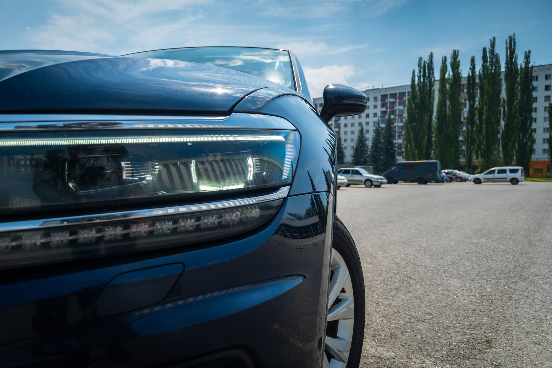 Volkswagen Tiguan, передняя панель
