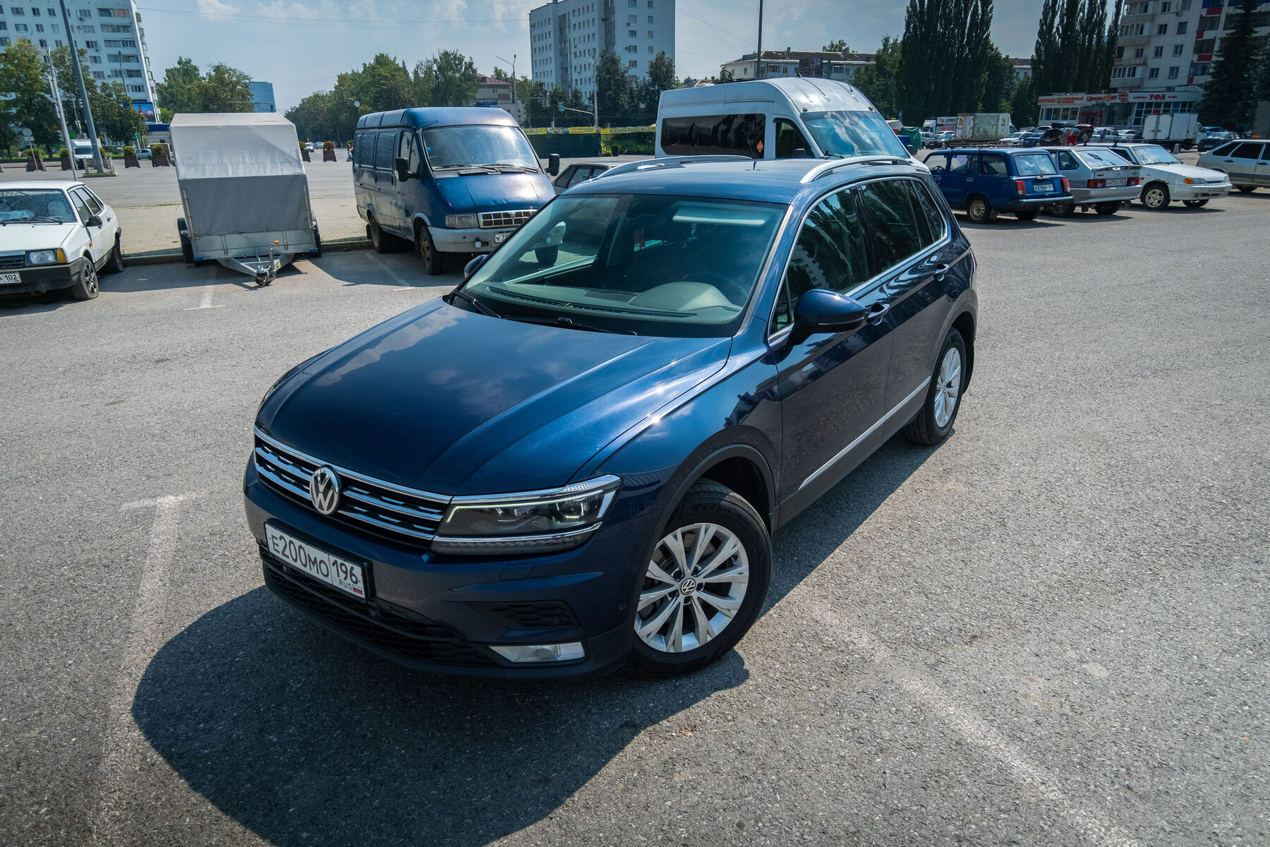 Volkswagen Tiguan, приборная панель