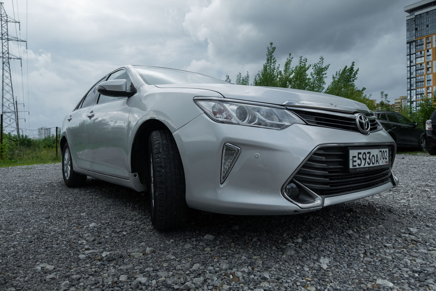 Toyota Camry, передний ракурс